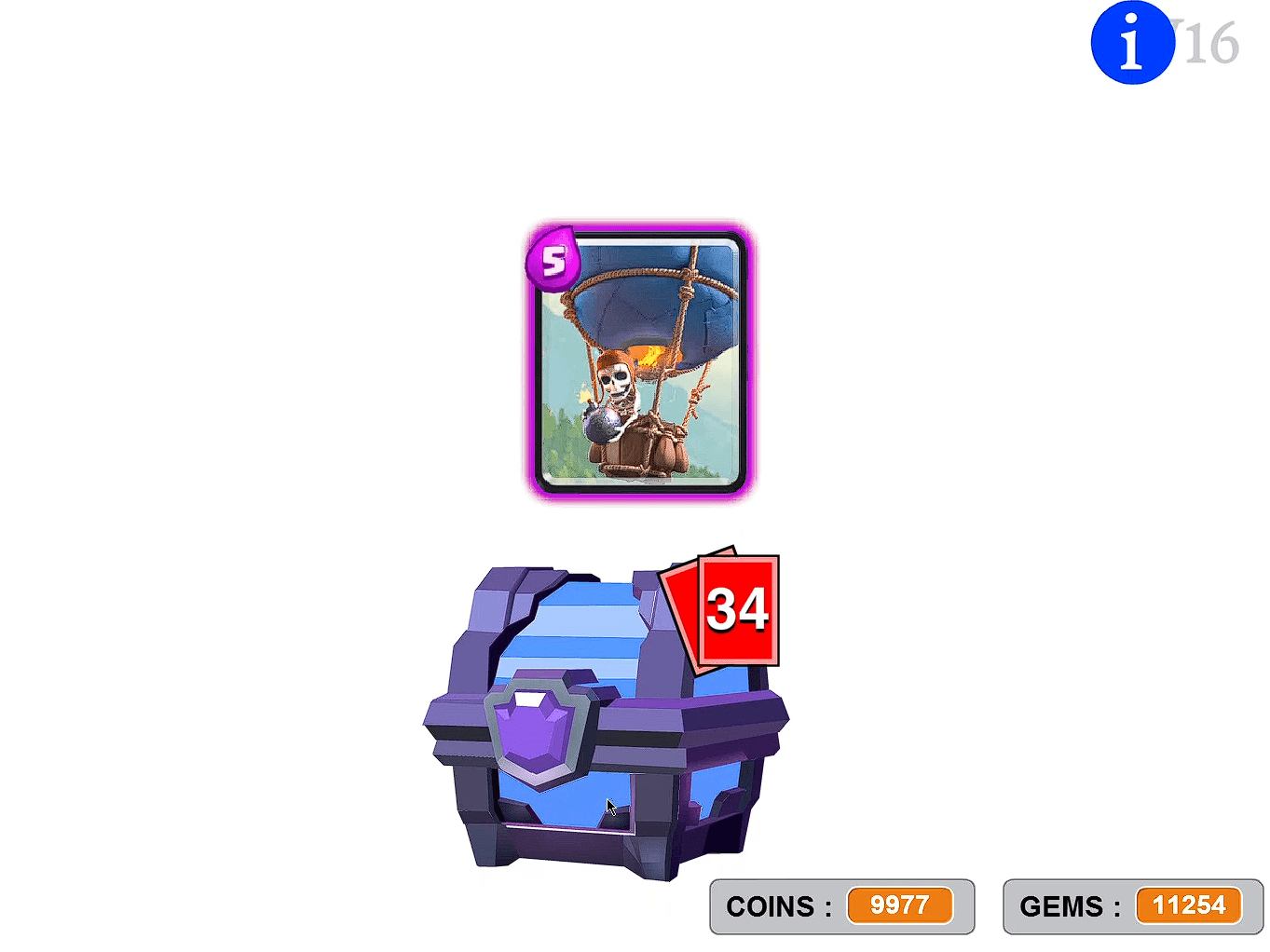 Clash Royale Chest Simulator1